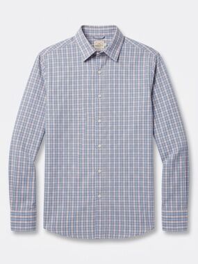 Men's Faherty 'The Movement" L/S Button Down Shirt (Small)